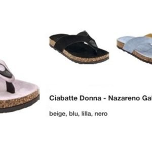 Ciabatte donna Nazareno Gabrielli